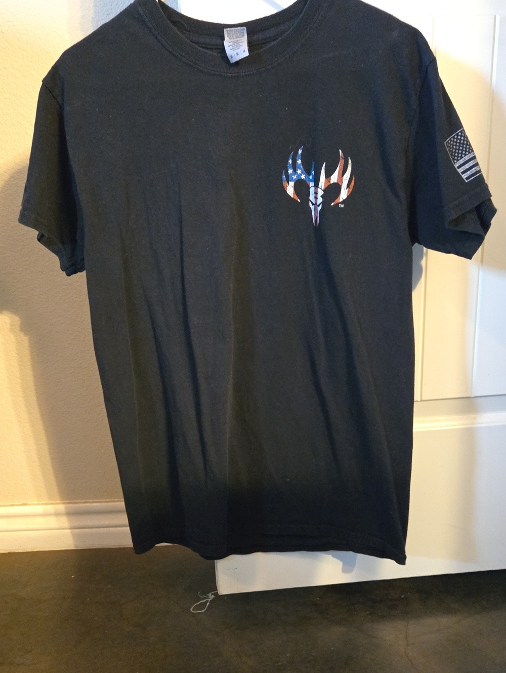 Black Men's Patriotic Graphic Tee